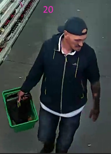 Person 20 wanted for theft Person20 wanted for theft